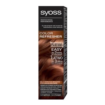 Syoss Color Refresher oživovač barev teplý hnědý 75 ml