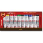 Koh-i-noor souprava akrylových barev 10x40ml – Zboží Dáma