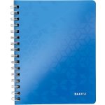 Leitz zápisník WOW A5 linkovaný modrý