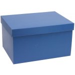 Dárková krabice s víkem 350x250x150/40 mm, modrá – Zboží Živě