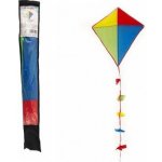 Teddies Drak létající nylon barevný 70x60cm – Zboží Mobilmania