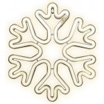 Forever dekorativní LED neon sněhová vločka bílá RTV100260 – Sleviste.cz