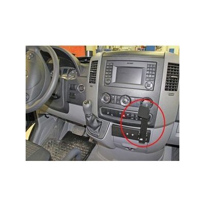 Brodit ProClip pro Mercedes Benz Sprinter 07-18/Volkswagen Crafter 07-16, zesílený, na střed vpravo 213491 – Zboží Živě