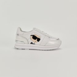 Karl Lagerfeld dámské sneakersy Velocita II Karl Nft Lo Lace KL61930N-311 bílý