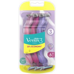 Gillette Venus 3 Colors 6 ks