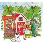 Marionetino Loutky a kulisy k pohádce Červená Karkulka – Zbozi.Blesk.cz