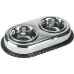 Miska pro psy a kočky dvojitá 2 x 450 ml – Zboží Dáma