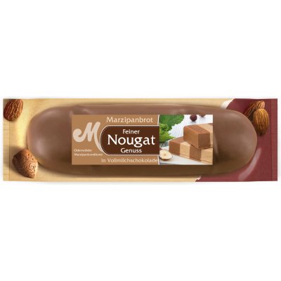 Odenwälder Marzipan Marcipánový chlebíček lískooříškový nugát 100g – Zboží Dáma