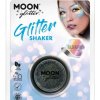 Barva na tělo Smiffys třpytky Glitter Shaker holografické černé