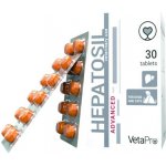 Vetapro Hepatosil Advanced přípravek při selhání jater 30 tablet – Hledejceny.cz