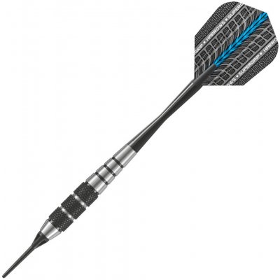 Sada soft šipek Harrows Black Jack K 18g, Inox – Zboží Dáma