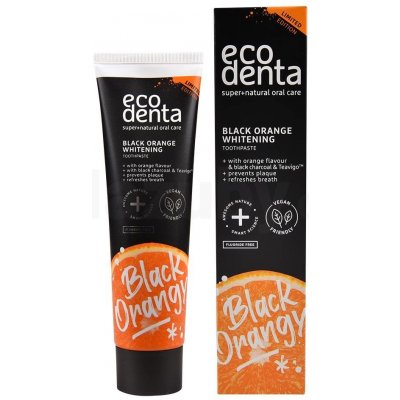 Ecodenta Toothpaste Black Orange Whitening 100 ml – Zbozi.Blesk.cz