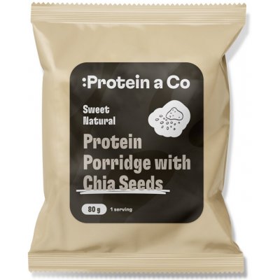Protein&co. proteinová kaše s chia 80 g – Zboží Mobilmania