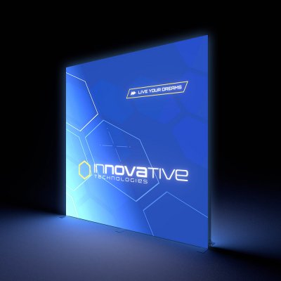 Jansen Display Světelná stěna Brigthtbox Pro Flex oboustranná 3000 x 3010 mm – Zboží Živě