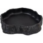 Repti Planet miska na krmení černá 19,5 x 17,5 x 4,2 cm – Hledejceny.cz
