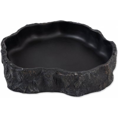 Repti Planet miska na krmení černá 19,5 x 17,5 x 4,2 cm – Hledejceny.cz