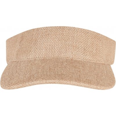 Flexfit Sluneční kšilt "Bast" 8888BV nature bast – Sleviste.cz