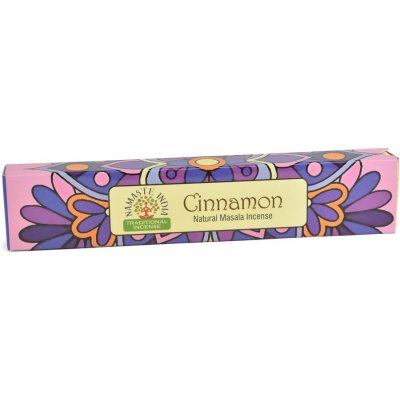 Tulasi vonné tyčinky Namaste India Cinnamon 15 g – Zbozi.Blesk.cz