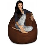 CrazyShop sedací vak Hruška Mega hnědá – Zboží Dáma