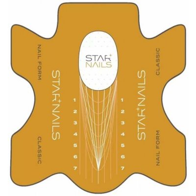 Starnails Cassic šablony na nehty 500 ks – Zboží Dáma