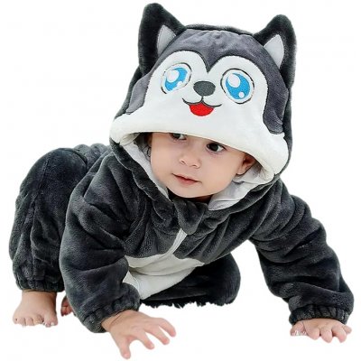 Dětský overal pes husky – Sleviste.cz