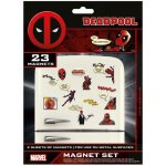 Pyramid International Sada magnetek Marvel Deadpool 23 ks – Hledejceny.cz