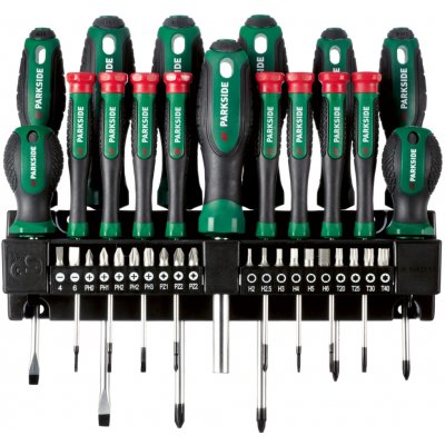 PARKSIDE Sada šroubováků a bitů, 37dílná – Zbozi.Blesk.cz