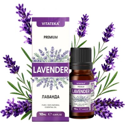 Vitateka Levandule esenciální olej 100 % 10 ml – Hledejceny.cz