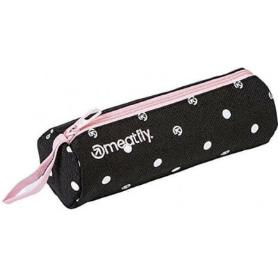 Meatfly pouzdro Basic Case Black Dots Růžová M – Zboží Mobilmania