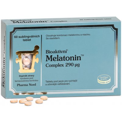 Pharma Nord Bioaktivní Melatonin Complex 60 tabliet – Hledejceny.cz