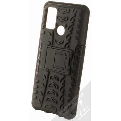 1Mcz Tread Stand odolné ochranné se stojánkem Realme 7i, Realme Narzo 30A celočerné – Zboží Živě