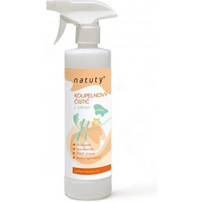 Natuty Koupelnový čistič s vůní citronu 500 ml – Sleviste.cz