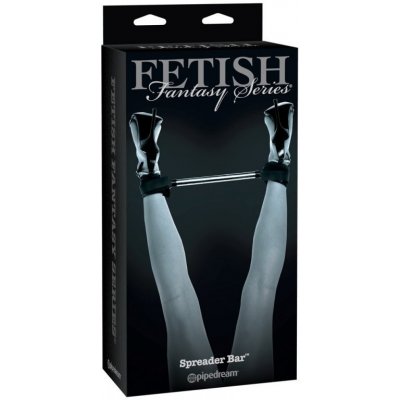 Fetish Fantasy Spreader Bar Black/Silve Series Limited Edition