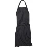 Workwear Verona 90 Pracovní zástěra s laclem 00131-44 Raven – Hledejceny.cz