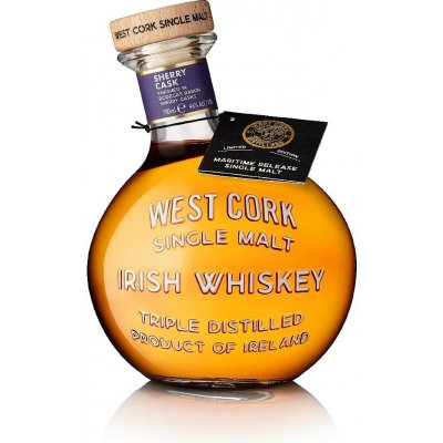 West Cork Single Malt Maritime Sherry Cask 46% 0,7 l (holá lahev) – Hledejceny.cz