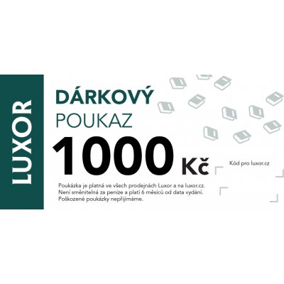 Elektronický dárkový poukaz 1000 Kč – Zboží Mobilmania