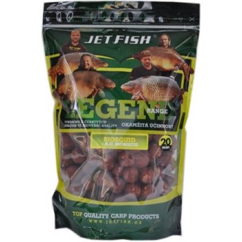 Jet Fish boilies Legend Range 1kg 20mm Seafood + švestka / česnek