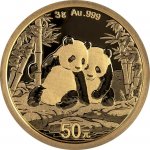 China Mint Zlatá mince Panda 2026 3 g – Zboží Dáma
