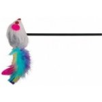 Trixie Udice Myška s péřovým ocasem 50cm – Zboží Dáma