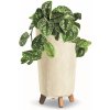 Květináč a truhlík botle Květináč s nožičkami Hoh Planter 24 cm Krémové