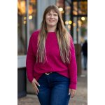 Lehký svetřík XAFI Krémová – Zboží Dáma