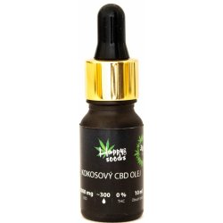 MCT kokosový CBD olej 30 % CBD od Happy seeds 10 ml