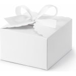Dárkové svatební krabičky bílé s mašličkou - 10 ks – Zbozi.Blesk.cz