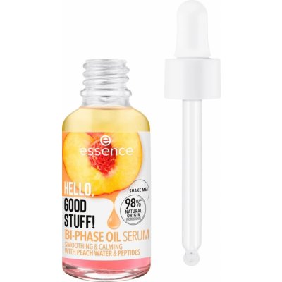 Essence Hello Good Stuff! Peach Water & Peptides dvoufázové sérum 30 ml – Hledejceny.cz