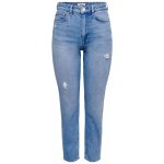 Only dámské džíny ONLEMILY Straight Fit 15249500 Light Blue Denim – Zbozi.Blesk.cz