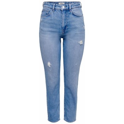 Only dámské džíny ONLEMILY Straight Fit 15249500 Light Blue Denim