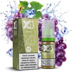 X4 Bar Juice Chladivé hroznové víno 10 ml 20 mg