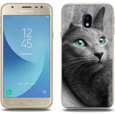 Pouzdro mmCase Gelové Samsung Galaxy J3 2017 - kočka 2