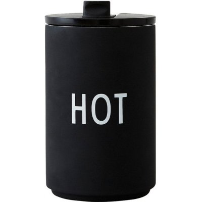 DESIGN LETTERS Termo hrnek HOT Black 350 ml – Hledejceny.cz