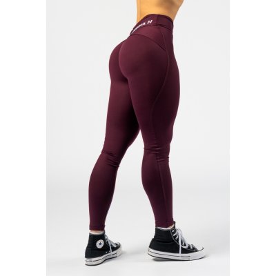 Nebbia Tvarující legíny s V-shaped pasem STRONG BEAUTY 425 dark red – Zboží Dáma Nebbia Tvarující legíny s V-shaped pasem STRONG BEAUTY 425 dark red – Zboží Dáma
